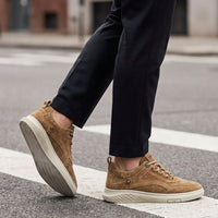 Joel | Men's Retro Suede Sneakers with Classic Lace-Up Front and Grip Sole