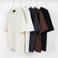 Oversized basic t-shirt in soft cotton with relaxed fit
