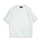 Oversized basic t-shirt in soft cotton with relaxed fit