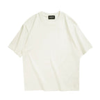 Dark grey oversized basic t-shirt in soft cotton with relaxed fit