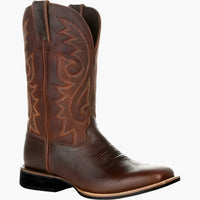 Darcy | Men's Western Cowboy Boots with Stitched Shaft and Stacked Block Heel