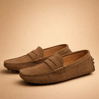 Keith | Men's Slip-On Penny Loafers with Cushioned Insole and Grip Sole
