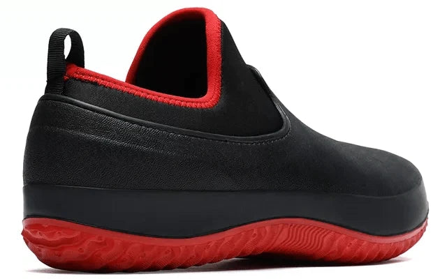 Men's waterproof slip-on work shoes