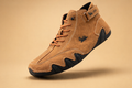 Brown unisex fleece-lined non-slip shoes with cushioned grip sole