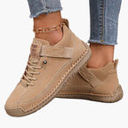 Women's black wide fit chunky sneakers with cushioned sole